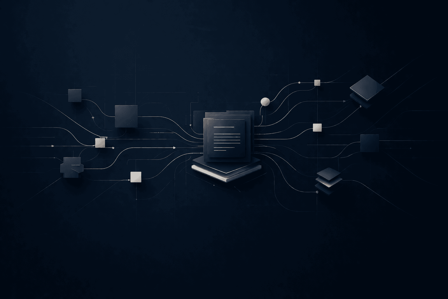 Visual premium representando dados, relatórios e backoffice